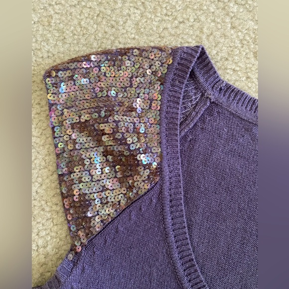 BCBG Max Azria  sequin top - Picture 3 of 4